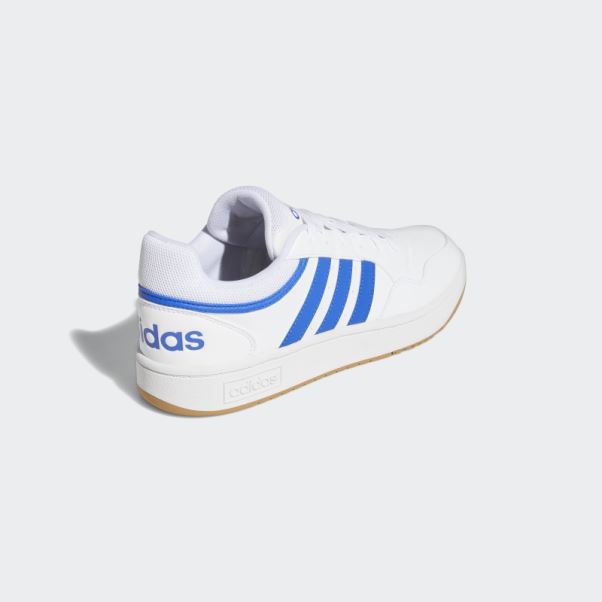 Adidas Hoops 3.0 Low Classique Vintage Chaussures Blanc