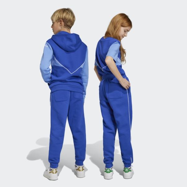 Pantalon Adicolor Adidas Bleu