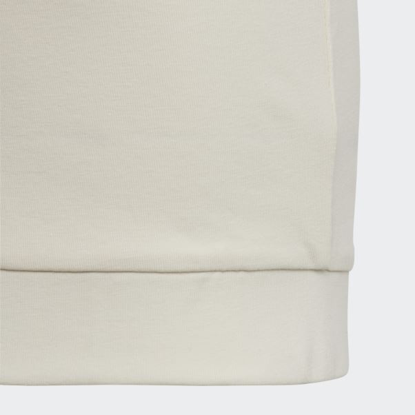 Adidas Débardeur Court Imprimé Graphique Blanc