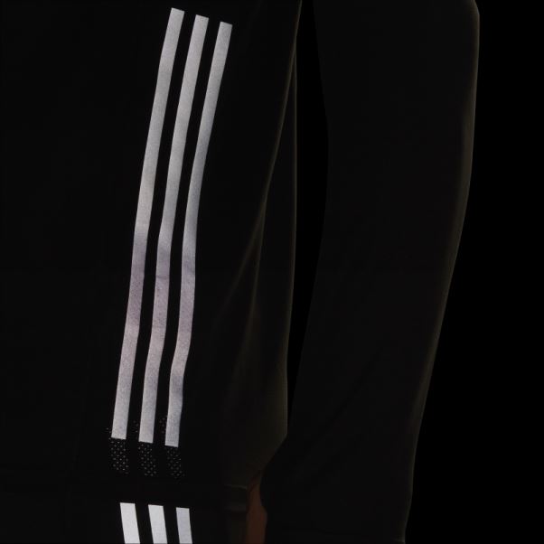 Top Noir à 3 Bandes Run Icon Adidas