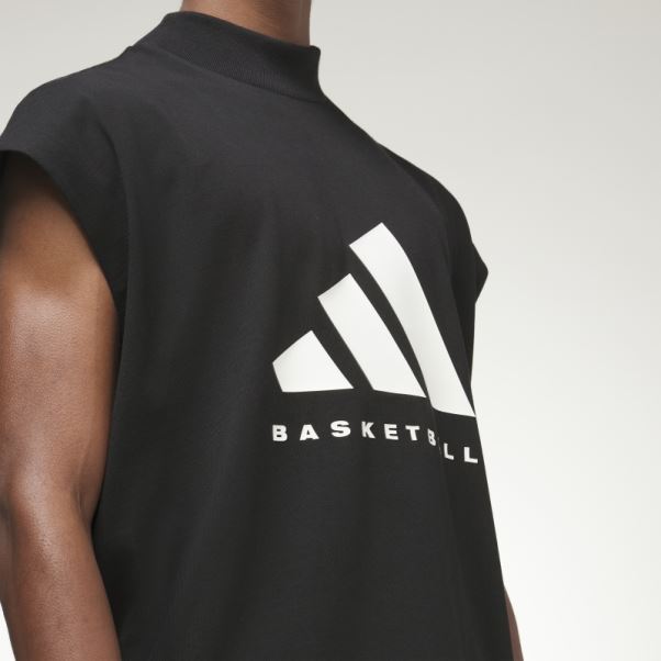 Débardeur Adidas Basket Noir