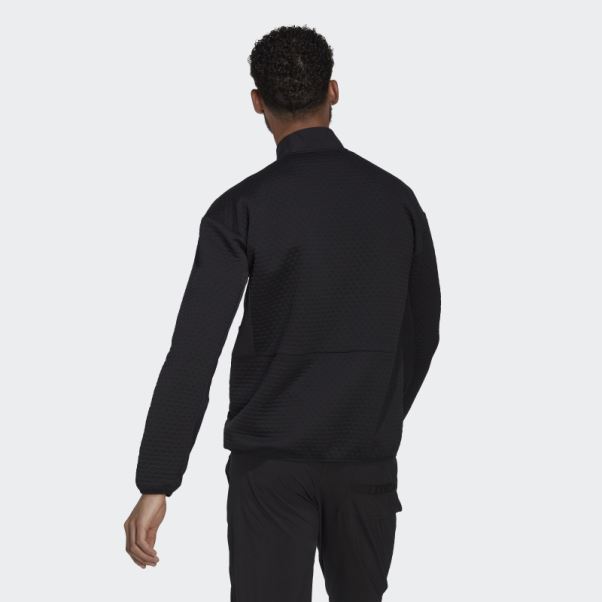 Polaire Demi-zip Adidas Terrex Randonnée Noir