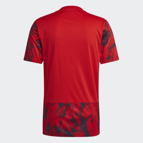 Adidas Maillot Extérieur Olympique Lyonnais 22/23 Rouge