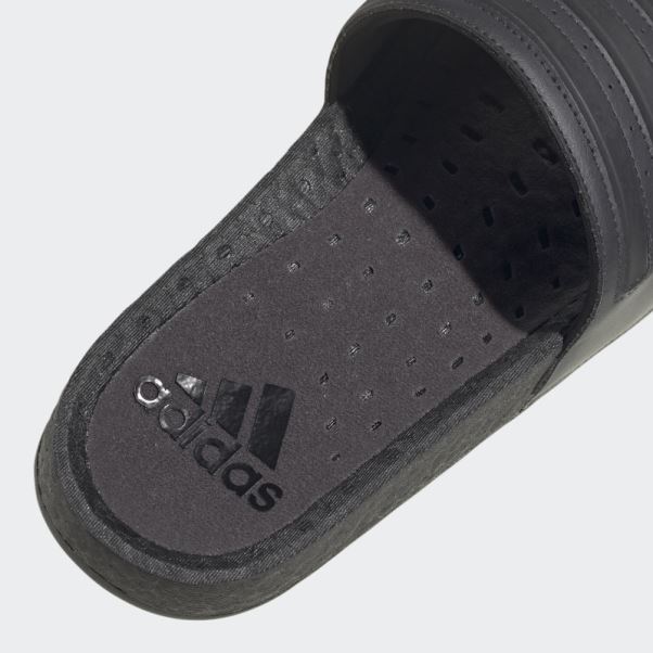 Adilette Boost Glisse Carbone Adidas