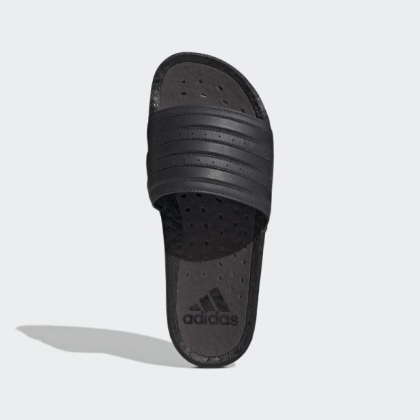 Adilette Boost Glisse Carbone Adidas