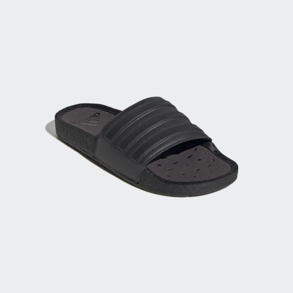 Adilette Boost Glisse Carbone Adidas