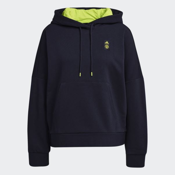 Encre Manchester United Sweat à Capuche Adidas