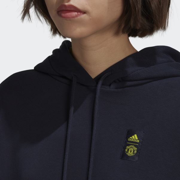 Encre Manchester United Sweat à Capuche Adidas