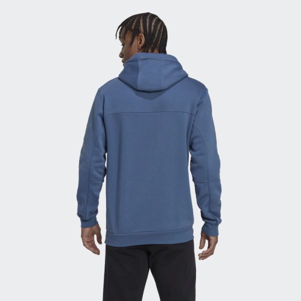 Acier Adidas Stadium Polaire Badge De Sport Sweat à Capuche