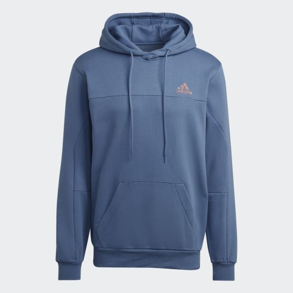 Acier Adidas Stadium Polaire Badge De Sport Sweat à Capuche