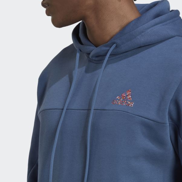 Acier Adidas Stadium Polaire Badge De Sport Sweat à Capuche