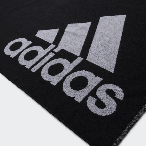 Serviette Adidas Grand Noir Chaud