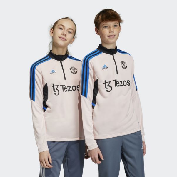 Adidas Manchester United Condivo 22 Training Top Rose Icey