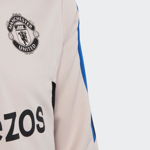 Adidas Manchester United Condivo 22 Training Top Rose Icey