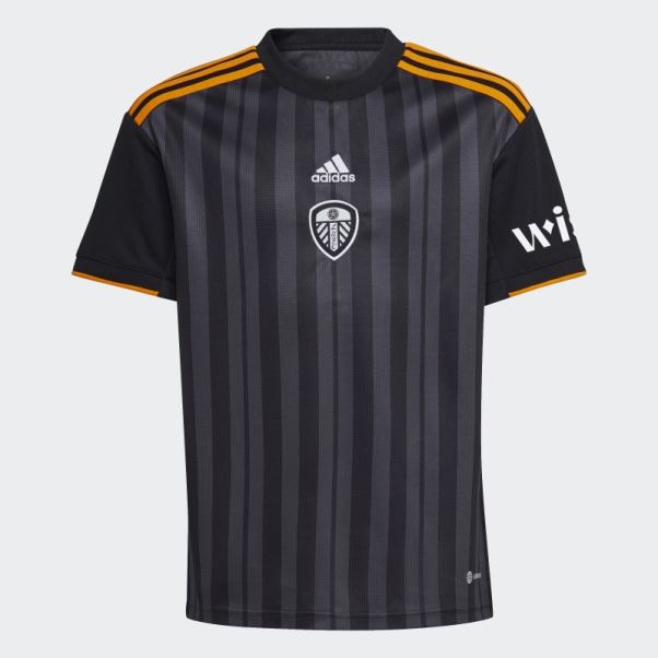 Troisième Maillot Leeds United Fc 22/23 Noir Adidas