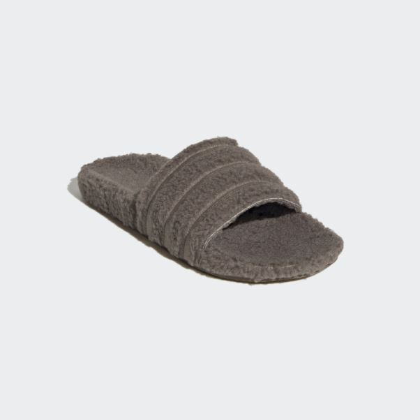 Claquettes Adilette Adidas Marron Simples