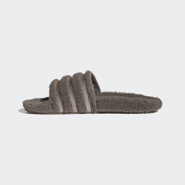 Claquettes Adilette Adidas Marron Simples