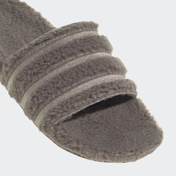 Claquettes Adilette Adidas Marron Simples