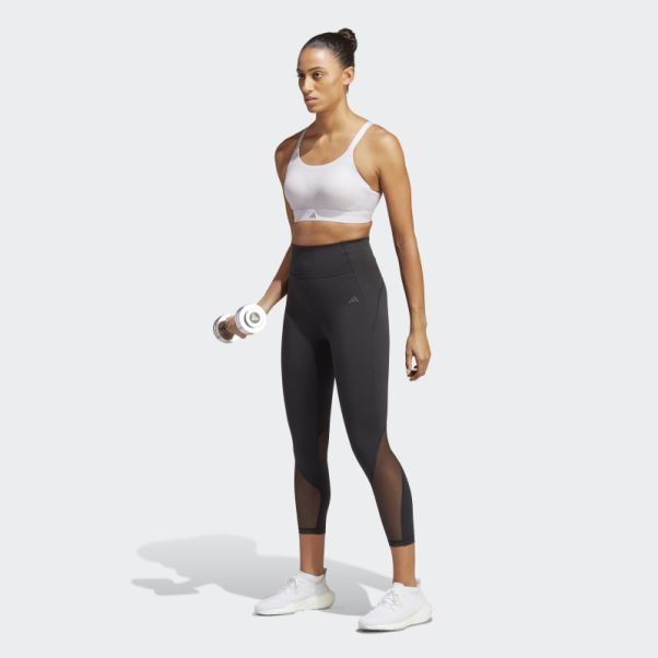 Legging Adidas Hiit Training 7/8 Noir Sur Mesure