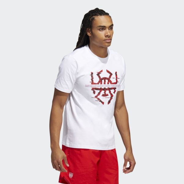 Enfiler. Numéro 4 Future Of Fast Tee Adidas Blanc
