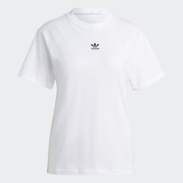 T-shirt Adidas Adicolor Essentials Regular Blanc