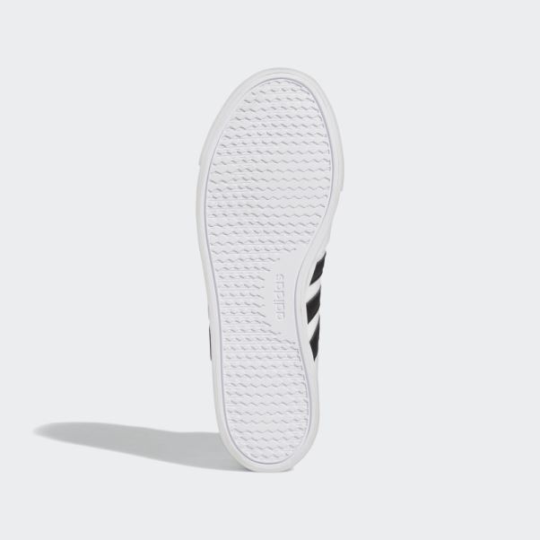 Chaussures De Skateboard Adidas Retrovulc Mid En Toile Blanc