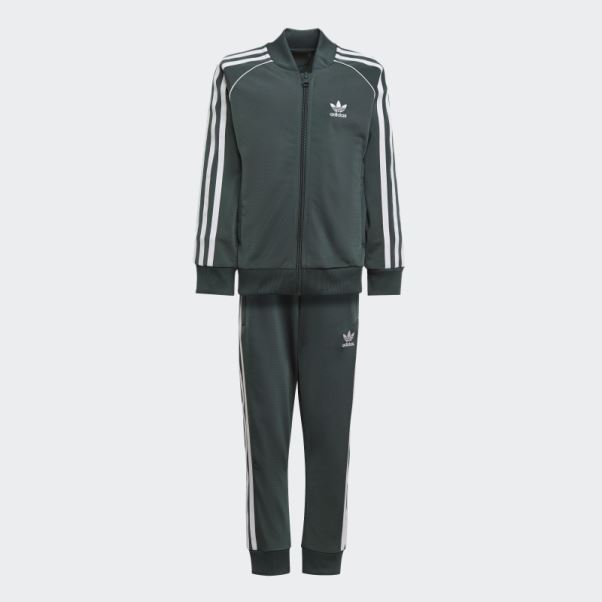 Survetement Adidas Adicolor Sst Mineral Green