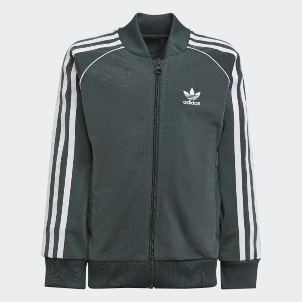 Survetement Adidas Adicolor Sst Mineral Green