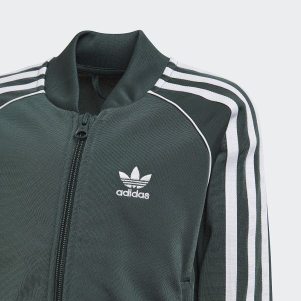 Survetement Adidas Adicolor Sst Mineral Green
