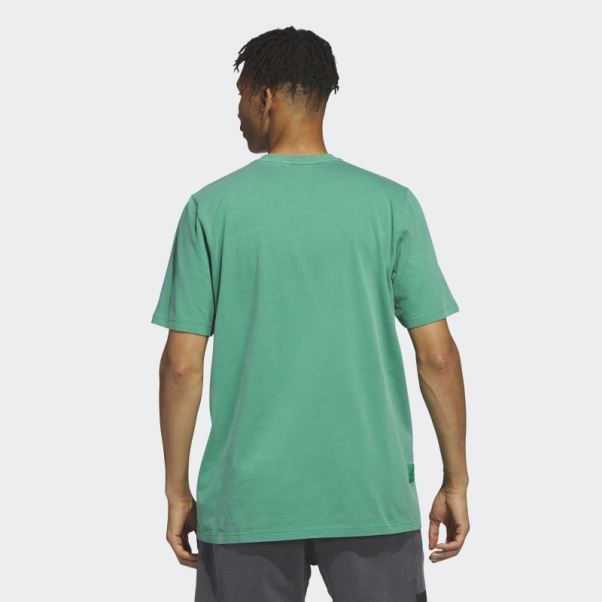 Tee Shirt Poids Plume Shmoofoil Adidas Court Green