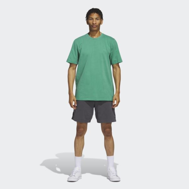 Tee Shirt Poids Plume Shmoofoil Adidas Court Green