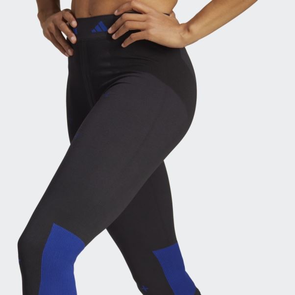 Adidas Techfit Recharge Legging Sans Couture Noir