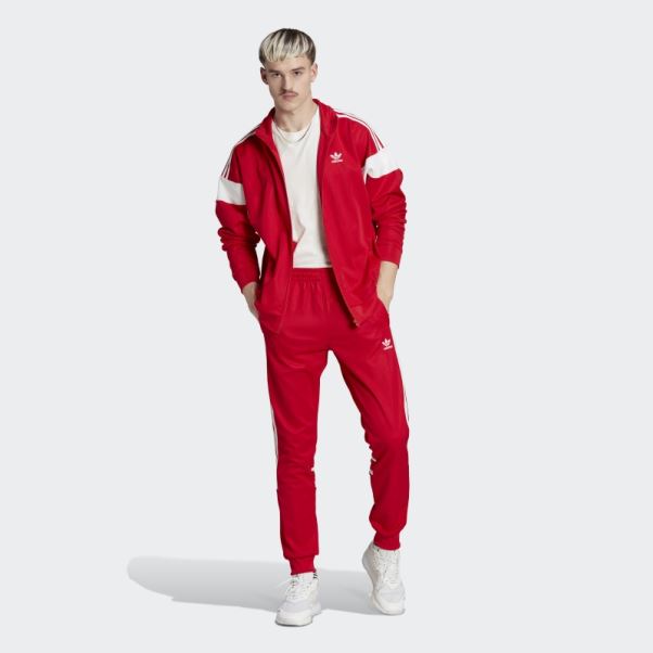 Pantalon Adidas Adicolor Classics écarlate