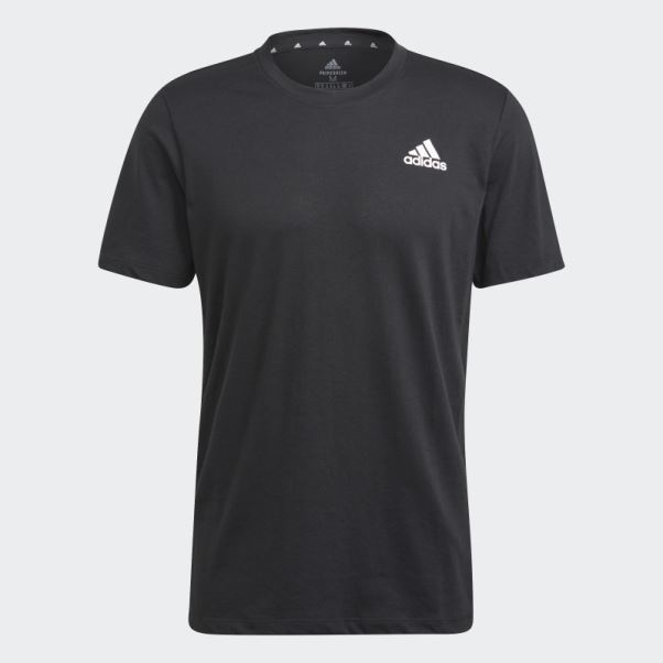 Mode Adidas Aeroready Conçu Pour Déplacer Le Sport Tee Blanc