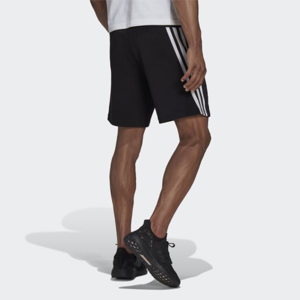 Adidas Sportswear Future Icons 3-stripes Short Noir Chaud