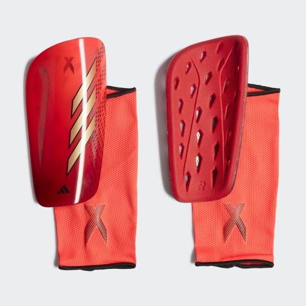 Protège-tibias Adidas X Speedportal League Rouge