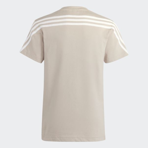 T-shirt à 3 Bandes Taupe Future Icons Adidas