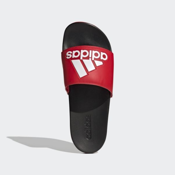 Adidas Adilette Confort Slides Rouge
