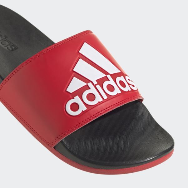 Adidas Adilette Confort Slides Rouge