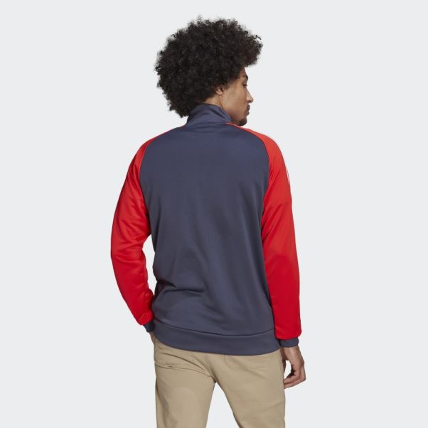 Fc Bayern Adn Survetement Adidas Bleu Marine