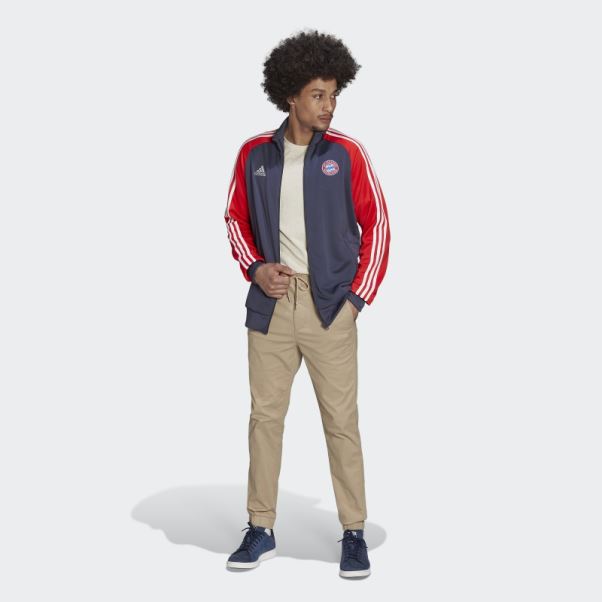 Fc Bayern Adn Survetement Adidas Bleu Marine