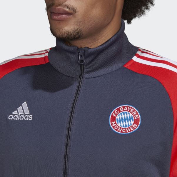 Fc Bayern Adn Survetement Adidas Bleu Marine