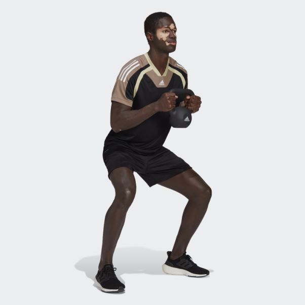 T-shirt D'entraînement Adidas Noir
