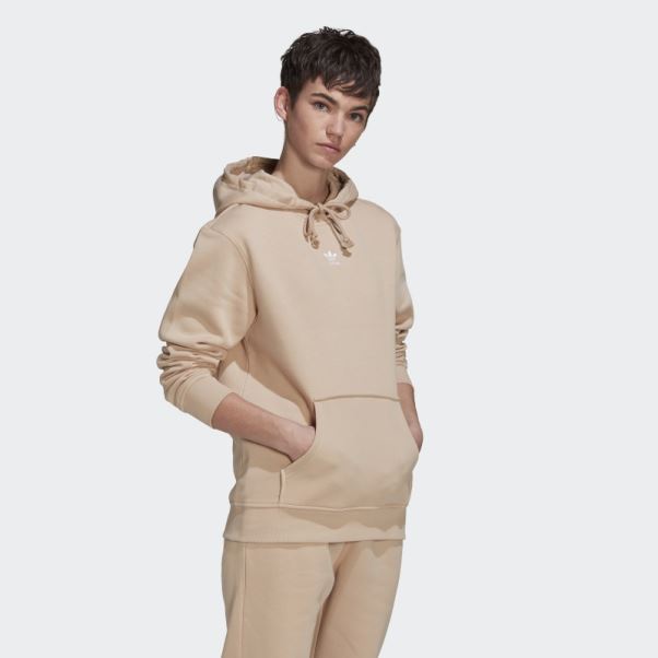 Sweat à Capuche Adidas Adicolor Essentials Beige