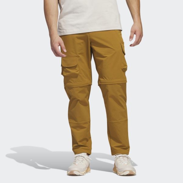 Pantalon De Golf Zippé Adicross Bronze Adidas