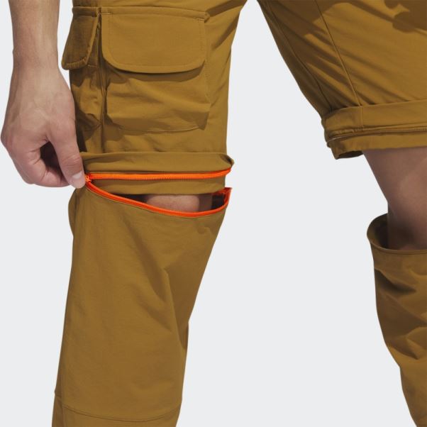 Pantalon De Golf Zippé Adicross Bronze Adidas