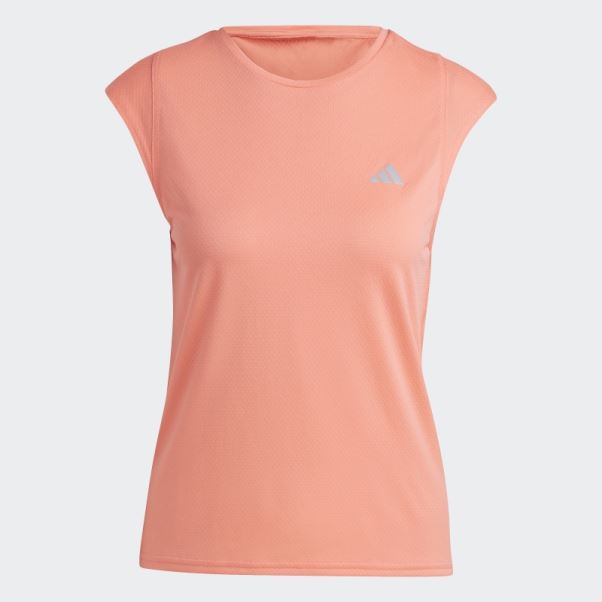 Tee Shirt X-city Running Heat.rdy Adidas Corail