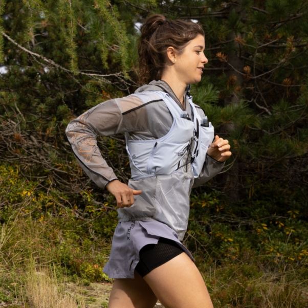 Gilet De Trail Running Terrex Bleu Aube Adidas