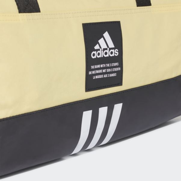 Sac Polochon Adidas 4athlts Petit Jaune