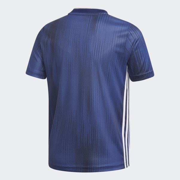 Maillot Adidas Tiro 19 Bleu Foncé